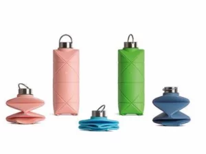 Silicone Collapsible Water Bottles (4)