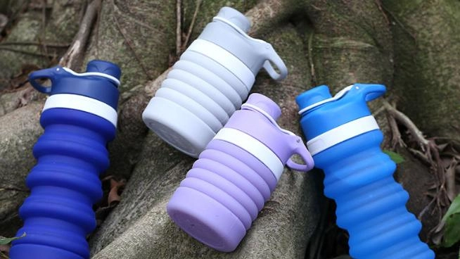 Best Silicone Folding Water Bottle (1)